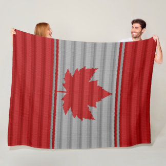 Canada Blanket Canada Souvenir Fleece Blanket