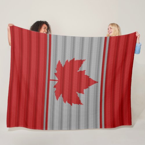 Canada Blanket Canada Souvenir Fleece Blanket