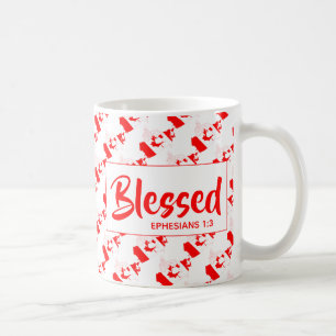 CANADA Blessed Ephesians Christian Scripture Coffee Mug