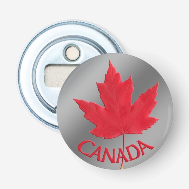 Canada Bottle Opener Canada Maple Leaf Souvenirs (Front)