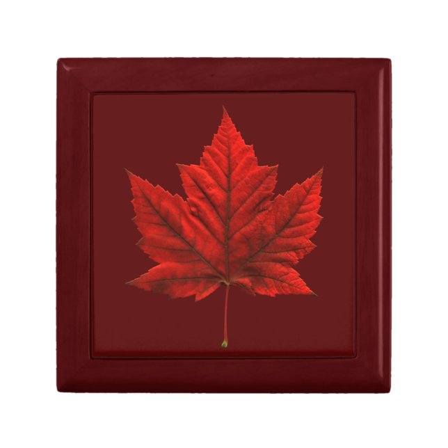 Canada Box Canada Souvenir Gift Jewelry Canada Box (Front)