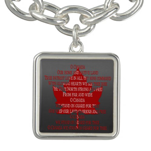 Canada Bracelet Canadian Anthem Bracelets