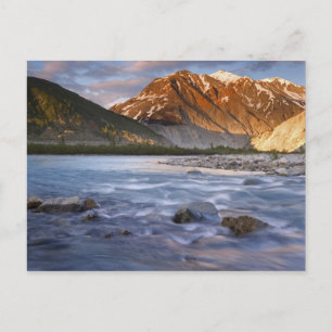 Canada, British Columbia, Alsek River Valley. 2 Postcard