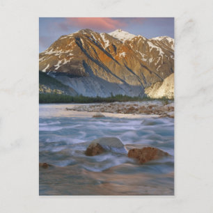 Canada, British Columbia, Alsek River Valley. Postcard