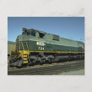 Canada, British Columbia, Ry MLW M630 Postcard