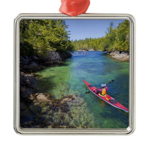 Canada, British Columbia, Vancouver Island. Sea Metal Ornament