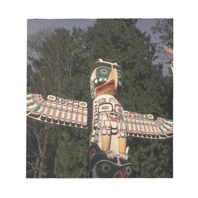 Canada, British Columbia, Vancouver.  Native Notepad (Front)