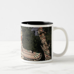 Canada, British Columbia, Vancouver. Native Two-Tone Coffee Mug
