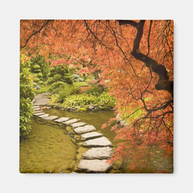 CANADA, British Columbia, Victoria. Autumn Magnet (Front)