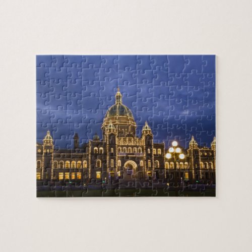 CANADA British Columbia Victoria Evening Jigsaw Puzzle