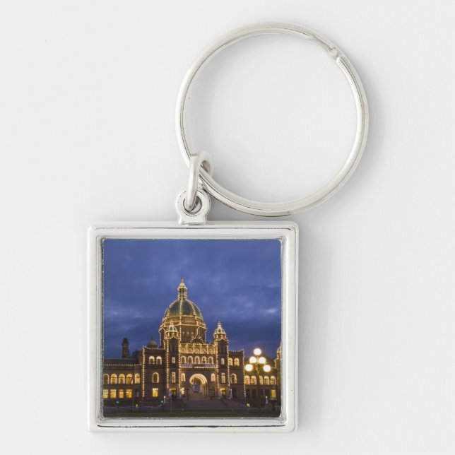 CANADA, British Columbia, Victoria. Evening, Keychain (Front)