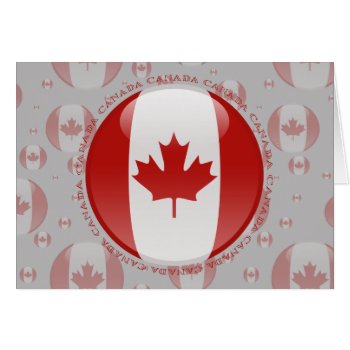 Canada Bubble Flag by representshop at Zazzle