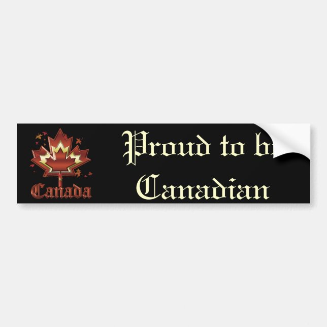 Canada Bumper Sticker (Front)