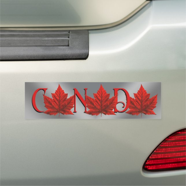 Canada Bumper Stickers Custom Canada Souvenirs Car Magnet (In Situ)