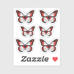 Canada Butterfly Monarque Flag Sticker