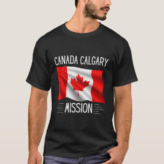 Canada Calgary Lds Mission Proud Mormon Missionary T-Shirt