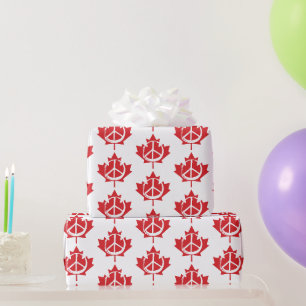 canada,canada day,maple leaf,is not for sale,freed wrapping paper