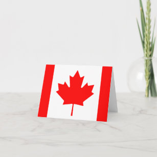 Canada (Canadian) Flag Card