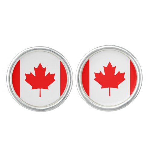 Canada Canadian Flag Cufflinks