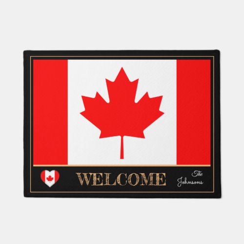 Canada  Canadian Flag house mats sports Welcome