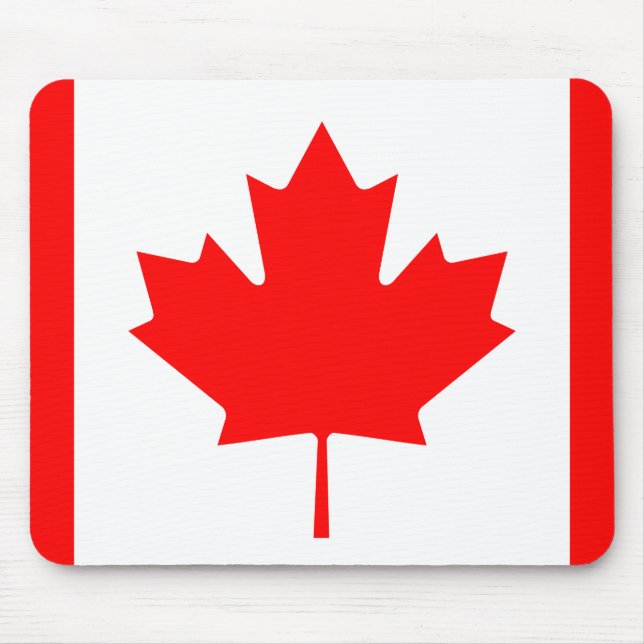 Canada (Canadian) Flag Mouse Pad (Front)