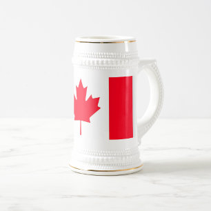 CANADA. Canadian flag. Patriotic.  Beer Stein