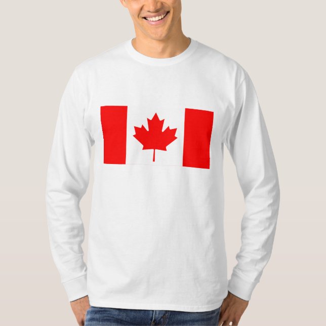 Canada - Canadian Flag T-Shirt (Front)