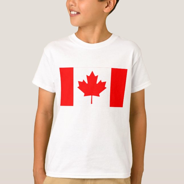 Canada - Canadian Flag T-Shirt (Front)