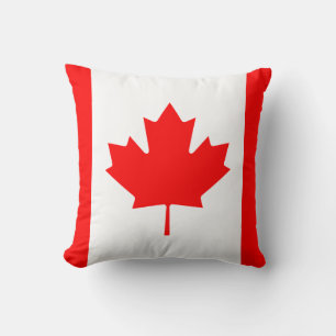 Canada (Canadian) Flag Throw Pillow