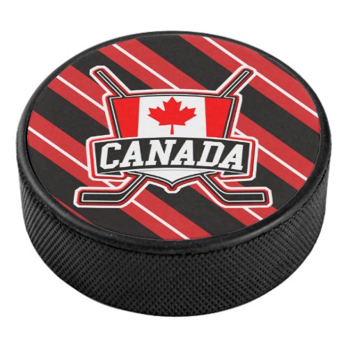 Canada Canadian Ice Hockey Team Puck