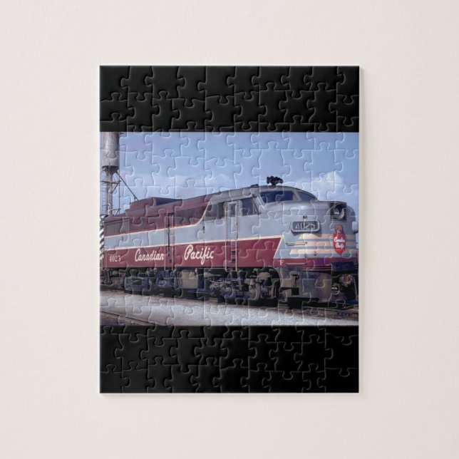 Canada, Canadian Pacific_Trains of the World Jigsaw Puzzle (Vertical)