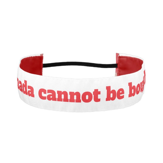 Canada Cannot Be Bought Non-Slip Headbands (Front)