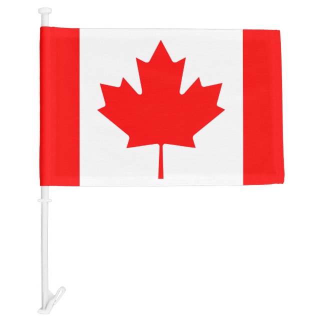 Canada Car Flag, patriotic, Canadian Flag, sports Car Flag (Front)