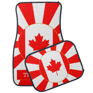 Canada Car Floor Mat & Canadian Flag / Patriots