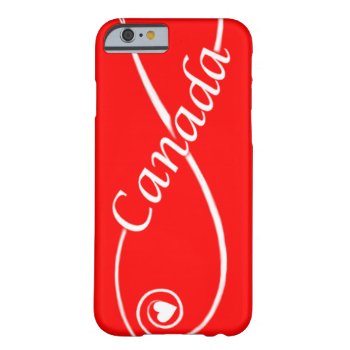 Canada Barely There Iphone 6 Case by FXtions at Zazzle