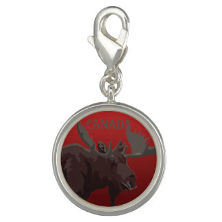Canada Charms Custom Canada Moose Souvenir Jewelry