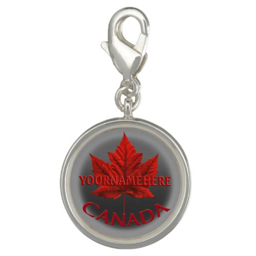 Canada Charms Personalized Canada Souvenir Charm