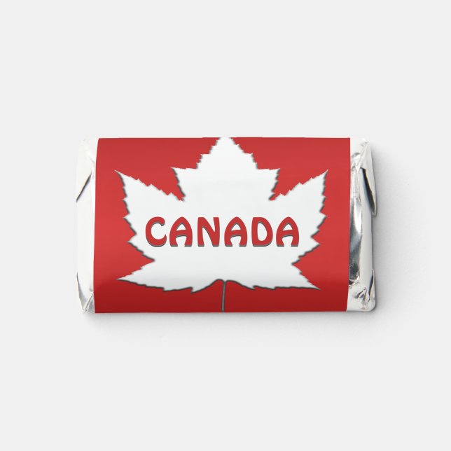 Canada Chocolate Personalize Canada  Hershey's Miniatures (Front)