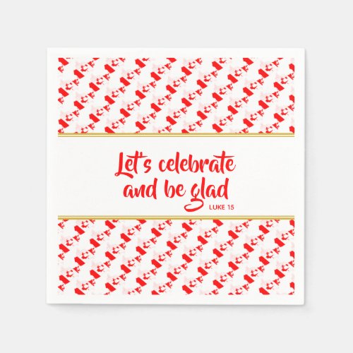 CANADA Christian Custom Celebration Party Paper Napkins