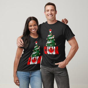 Canada Christmas Tree Canadian Ugly X-mas Sweater