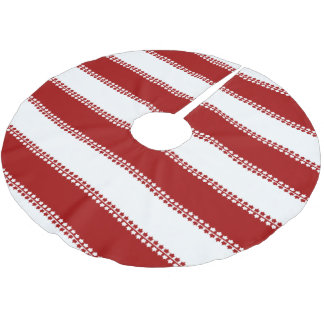 Canada Christmas Tree Skirt Maple Leaf Tree Skirt