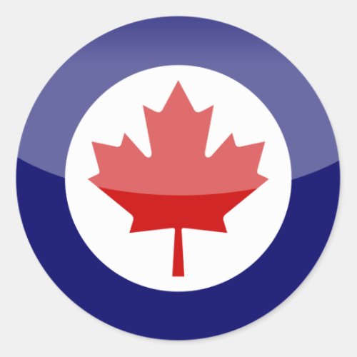 Canada Classic Round Sticker