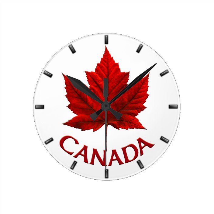 Canada Clock Canada Souvenir Wall Clocks & Gifts