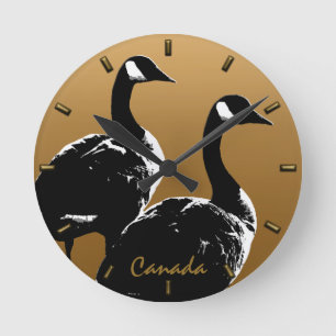 Canada Clock Canadian Goose Souvenir Wall Clock