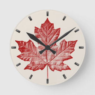 Canada Clock Cool Canada Souvenir Wall Clocks Gift