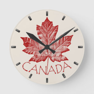 Canada Clock Cool Canada Souvenir Wall Clocks Gift