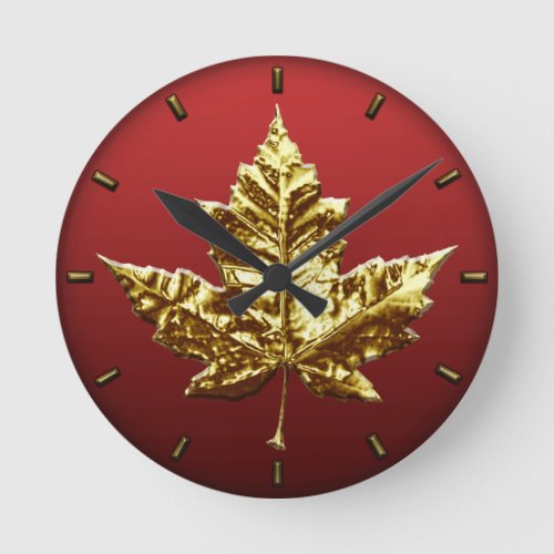 Canada Clock Gold Medal Canada Souvenir Clock