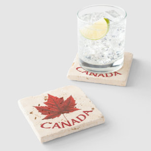 Canada Coasters Canada Maple Leaf Souvenir Coaster