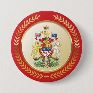 Canada Coat of Arms Button