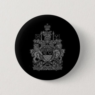Canada Coat of Arms - Canada Crest Pinback Button
